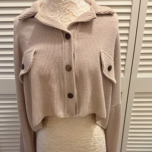 Altar’D State Stylish Tan Women's Jacket